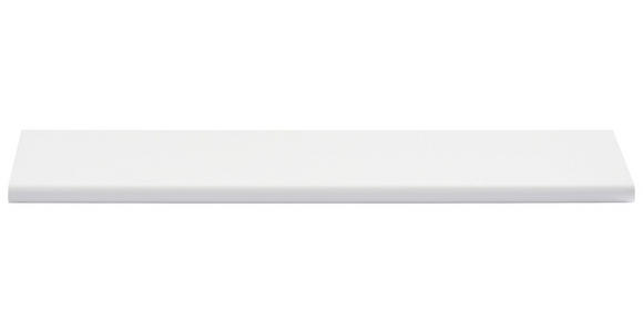 WANDBOARD in 60/1,8/18 cm Weiß Hochglanz  - Weiß Hochglanz, KONVENTIONELL, Holzwerkstoff (60/1,8/18cm) - Xora