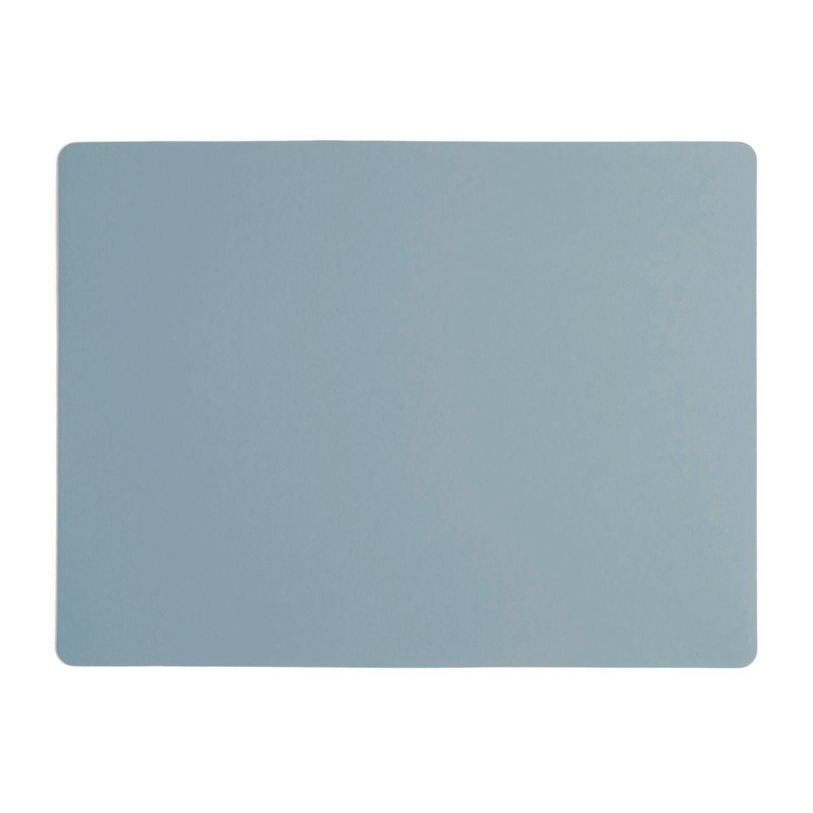 TISCHSET Leder Pastellblau  - Pastellblau, Basics, Leder (40/30/0.2cm)