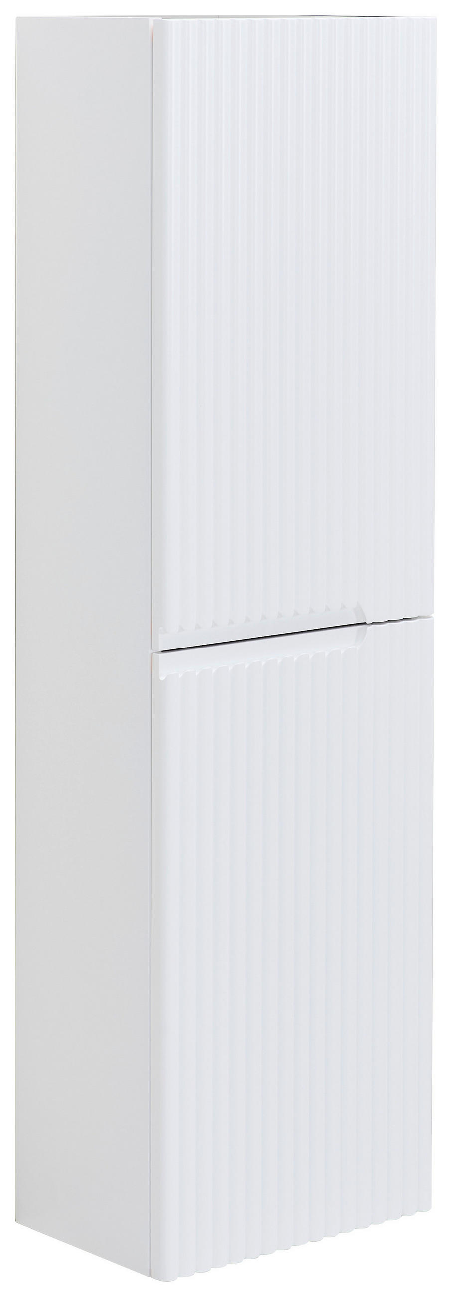 MIDISCHRANK 40/138/27 cm  - Weiß, MODERN, Glas/Holzwerkstoff (40/138/27cm) - MID.YOU