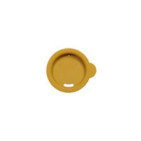 SILIKONOVÉ VÍČKO - žlutá, Basics, plast (8,7/1,8cm) - ASA