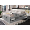 STAURAUMBETT 140/200 cm  in Grau  - Naturfarben/Grau, Basics, Holz/Holzwerkstoff (140/200cm) - MID.YOU