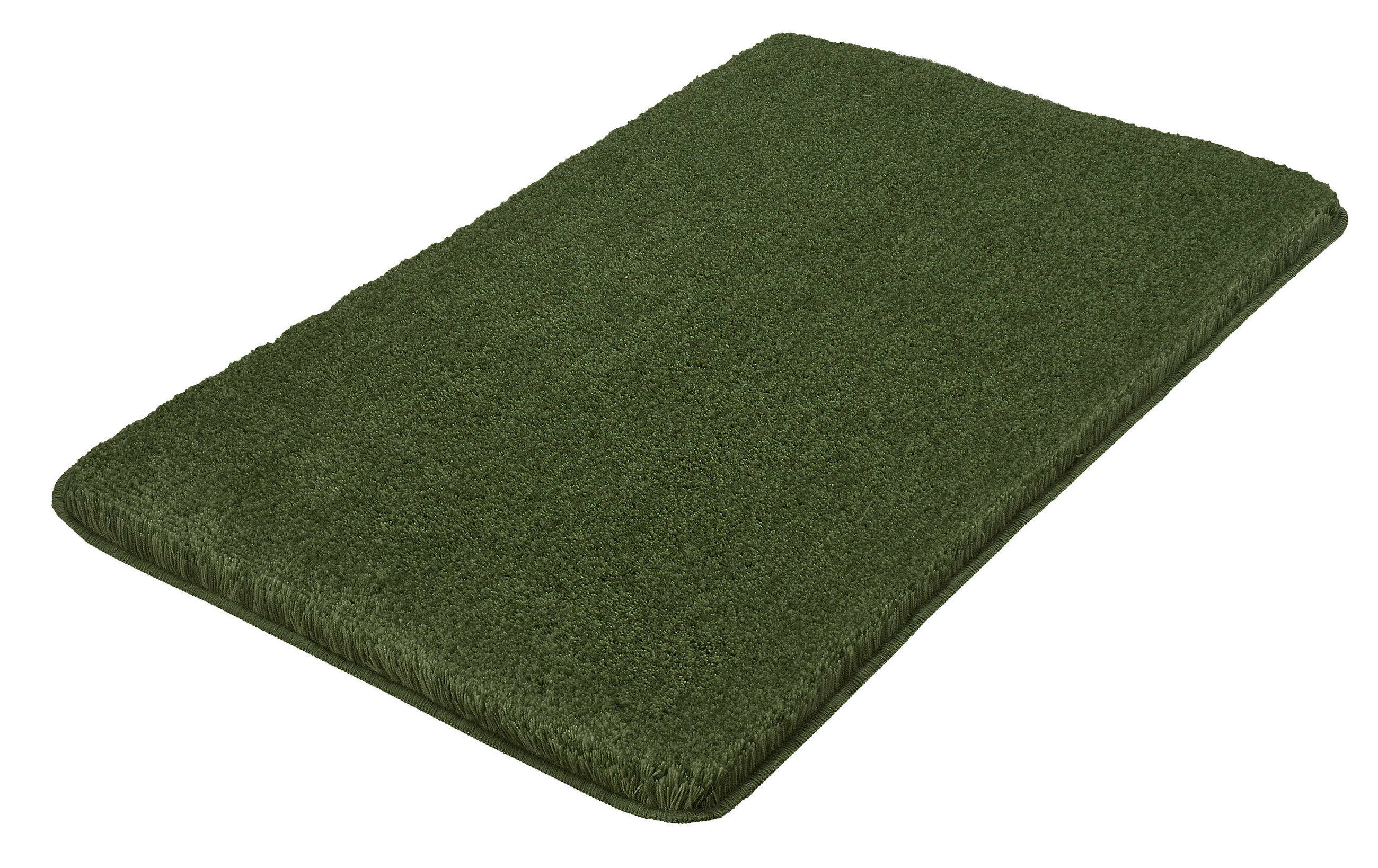 BADTEPPICH Waldgrün  - Waldgrün, Natur, Kunststoff (70/120/3cm) - Kleine Wolke