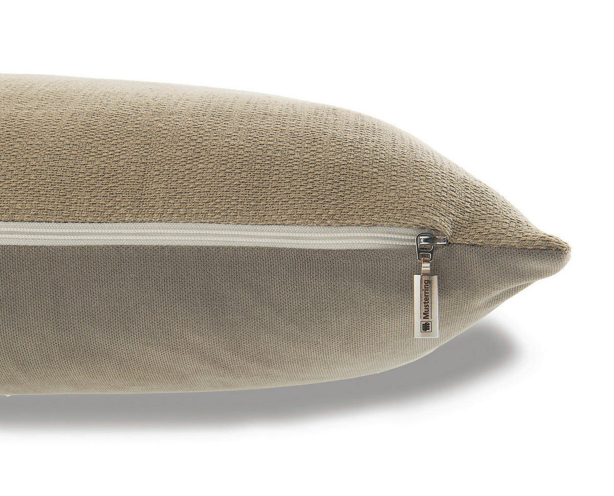 KISSENHÜLLE MR-Simple beige 38/58 cm  - Beige/Creme, Basics, Textil (38/58cm) - Musterring
