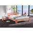 BETT Eiche massiv 140/200 cm - Eichefarben, Design, Holz (140/200cm) - HASENA