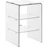 BEISTELLTISCH Klar - Klar, Design, Glas (40/60/40cm)
