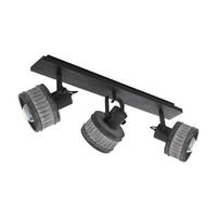 STROPNÍ SVÍTIDLO, 75/16/30 cm - šedá/černá, Design, kov (75/16/30cm) - Eglo