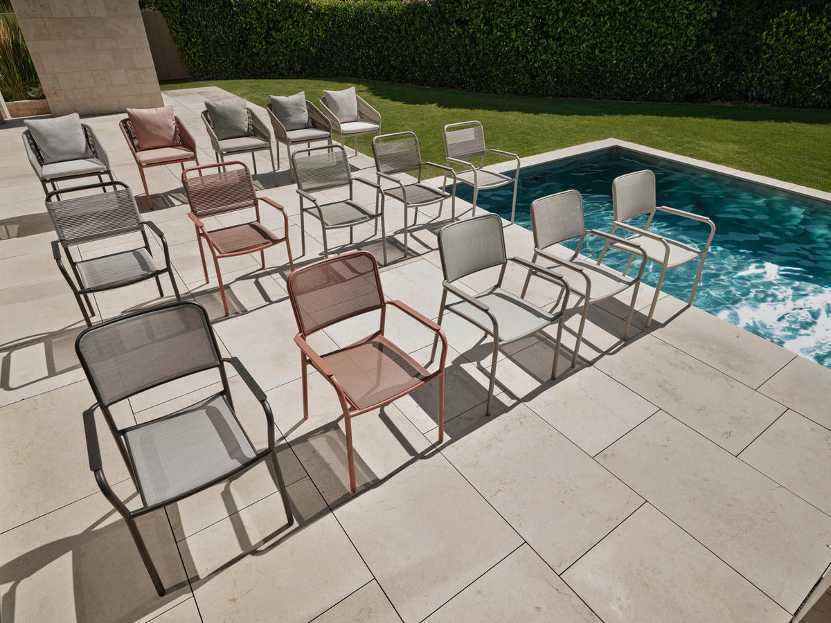 STAPELSESSEL Aluminium Terracotta  - Terracotta, Basics, Kunststoff/Metall (61/89/59cm) - Stern