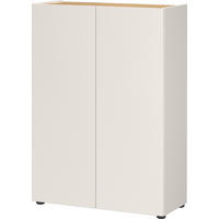 SCHUHSCHRANK Eichefarben, Kaschmir  - Kaschmir/Eichefarben, Design, Holzwerkstoff/Kunststoff (74/105/33cm) - Germania