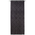 VERDUNKELUNGSVORHANG black-out (lichtundurchlässig)  - Schwarz, KONVENTIONELL, Textil (135/245cm) - Boxxx