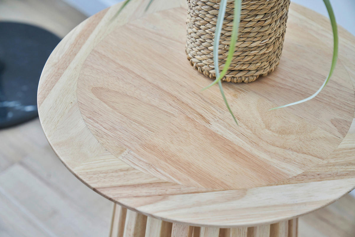 BEISTELLTISCH in Holz 40/40/50 cm  - Naturfarben, Design, Holz (40/40/50cm) - MID.YOU