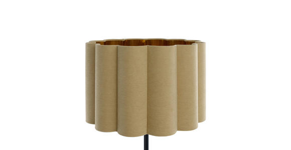 STEHLEUCHTE 40/150 cm    - Beige/Goldfarben, Trend, Kunststoff/Textil (40/150cm) - Novel