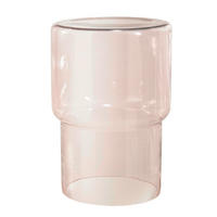 ODKLÁDACÍ STOLEK, pink - pink, Basics, sklo (30/44.5cm)