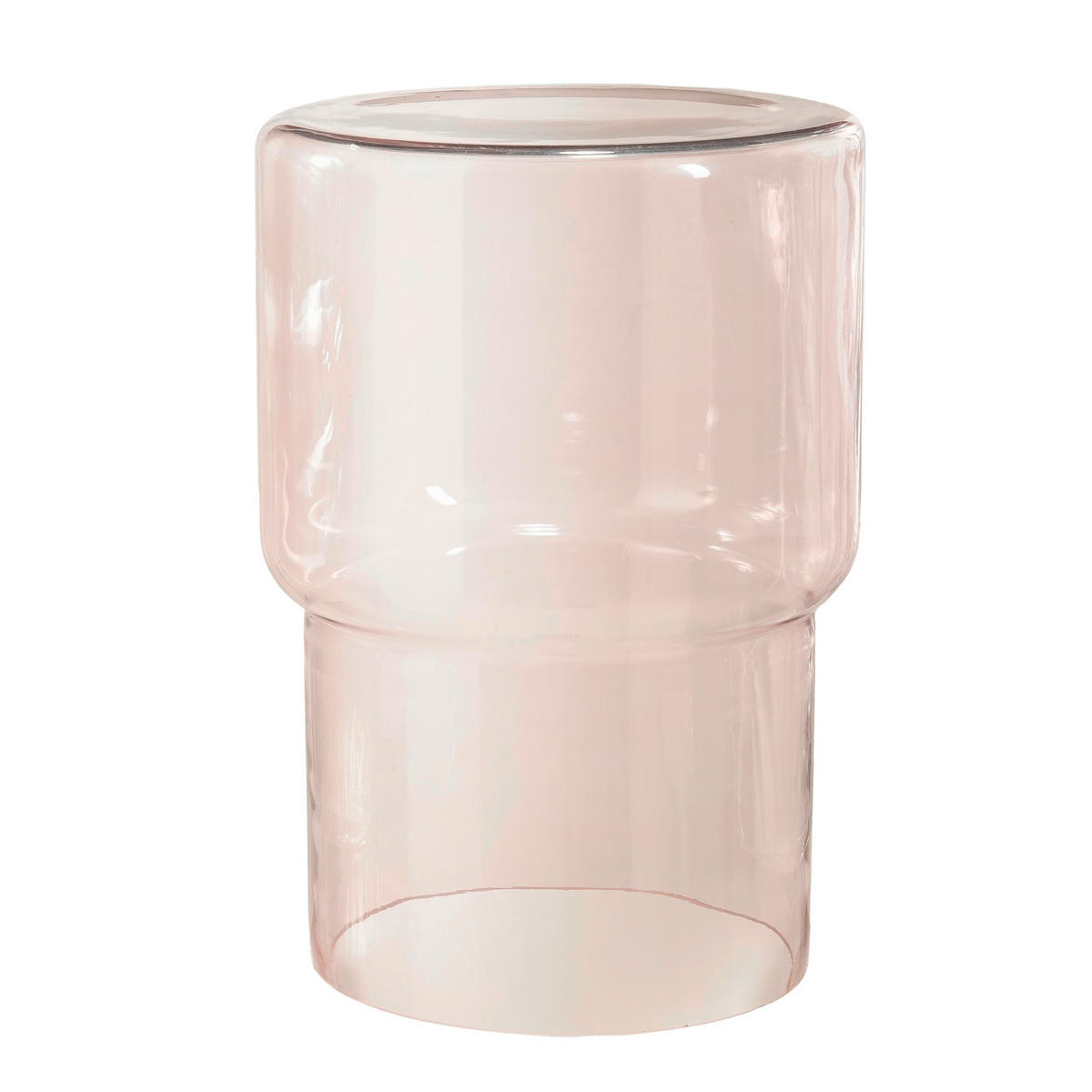 ODKLÁDACÍ STOLEK, pink - pink, Basics, sklo (30/44.5cm)