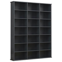 REGAL Anthrazit  - Anthrazit, Design, Holzwerkstoff (105/136/19cm) - MID.YOU