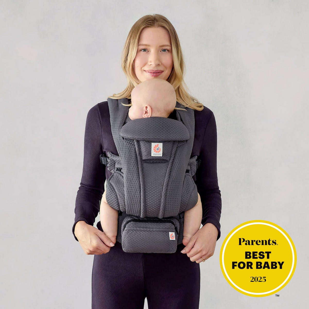KENGUR NOSILJKA  Omni Deluxe Mesh  - tamnosiva, Osnovno, tekstil (26.5/27.5/14.8cm) - Ergobaby