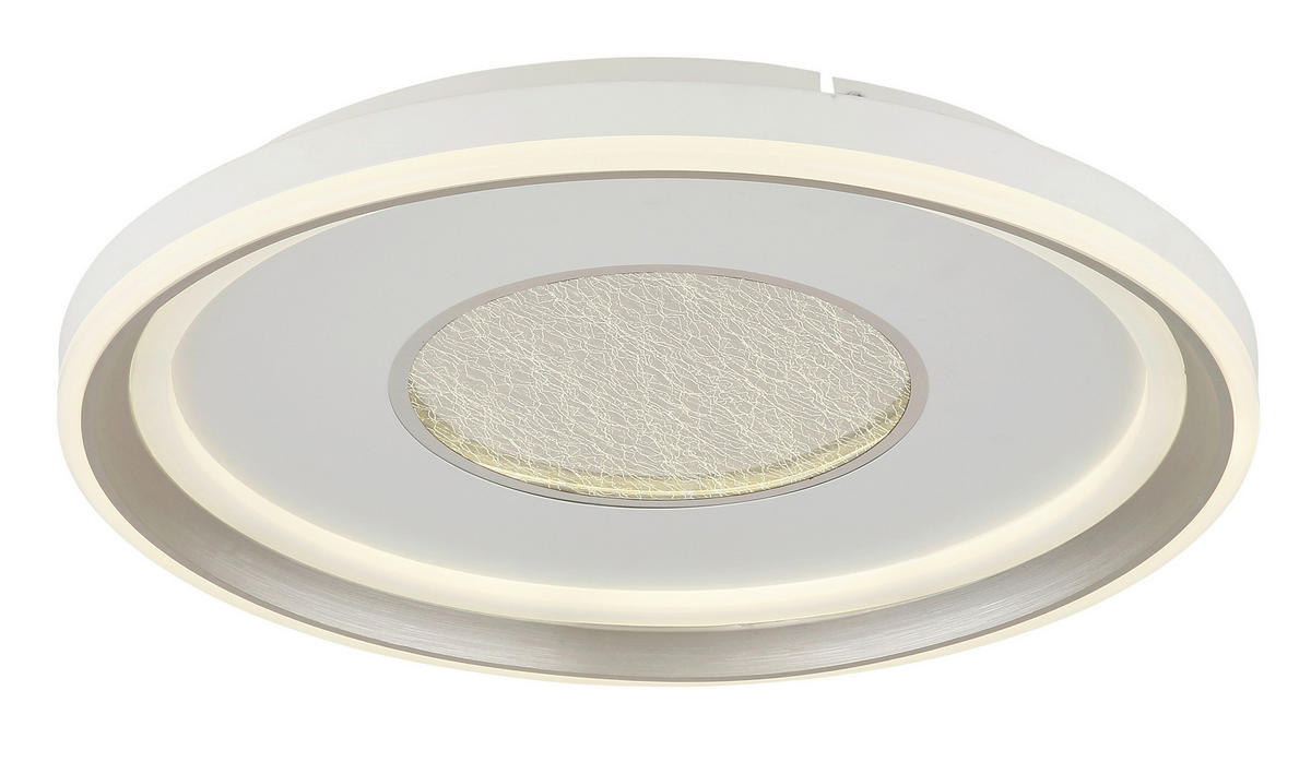 LED-TAKLAMPA EILA 48/7,5 cm  - vit/champagne, Design, metall/plast (48/7,5cm) - Globo