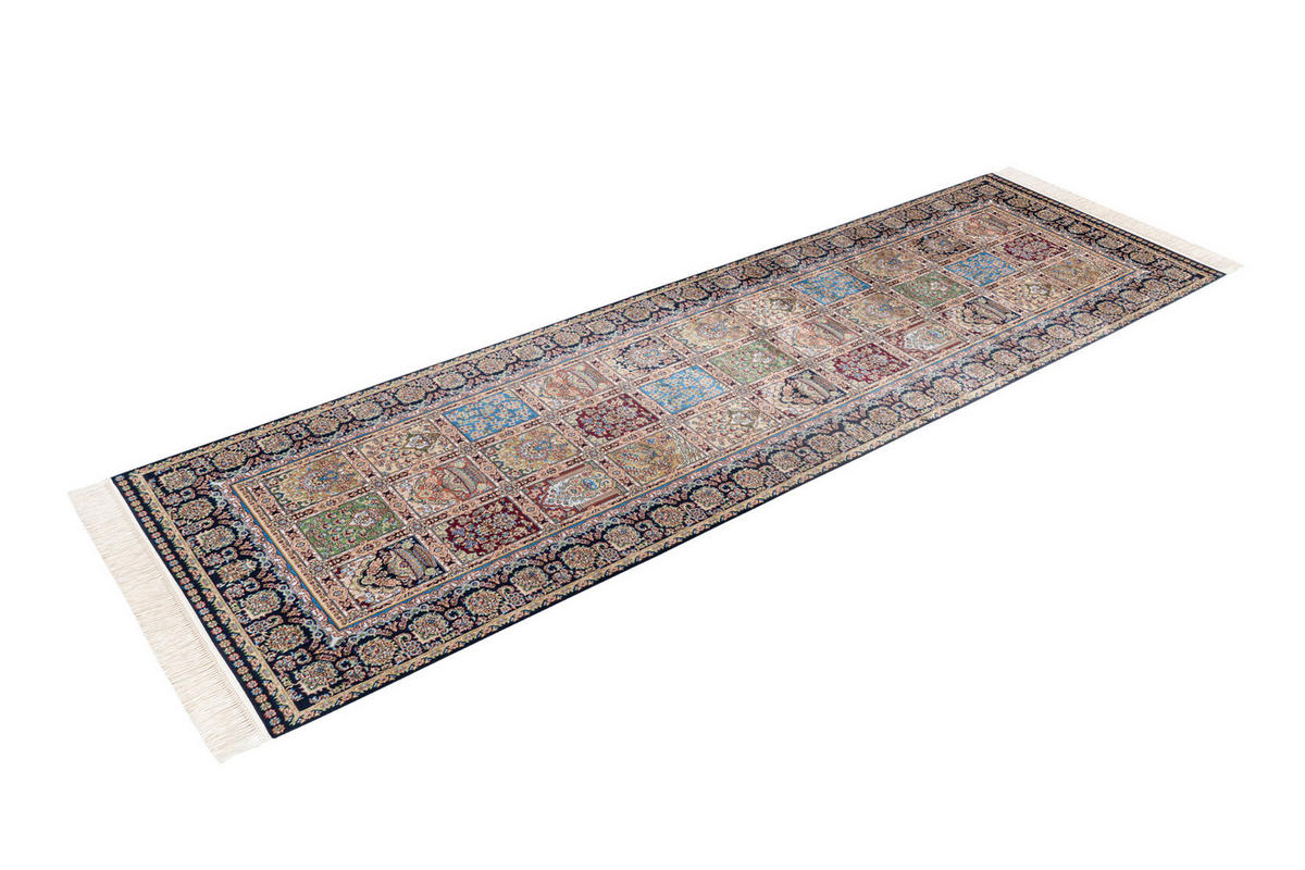 TRAVERSĂ - albastru/multicolor, Design, textil (80/250cm)