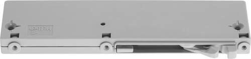 TLUMIČ DOVÍRÁNÍ, šedá, 17,5/1,5/6 cm - šedá, Design, plast (17,5/1,5/6cm) - Carryhome