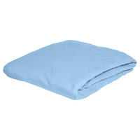 SPANNBETTTUCH Jersey 100/200 cm  - Hellblau, KONVENTIONELL, Textil (100/200cm) - Irisette