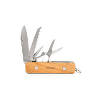KAPESNÍ NŮŽ - béžová, Basics, kov/dřevo (12/1,8/20,5cm) - Kikkerland