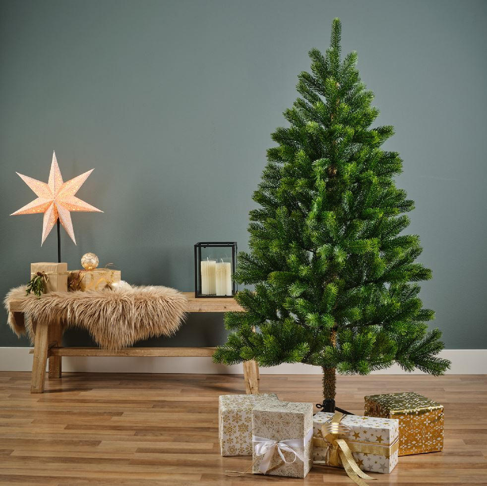 WEIHNACHTSBAUM 150 cm  - KONVENTIONELL, Metall (81/81/150cm)