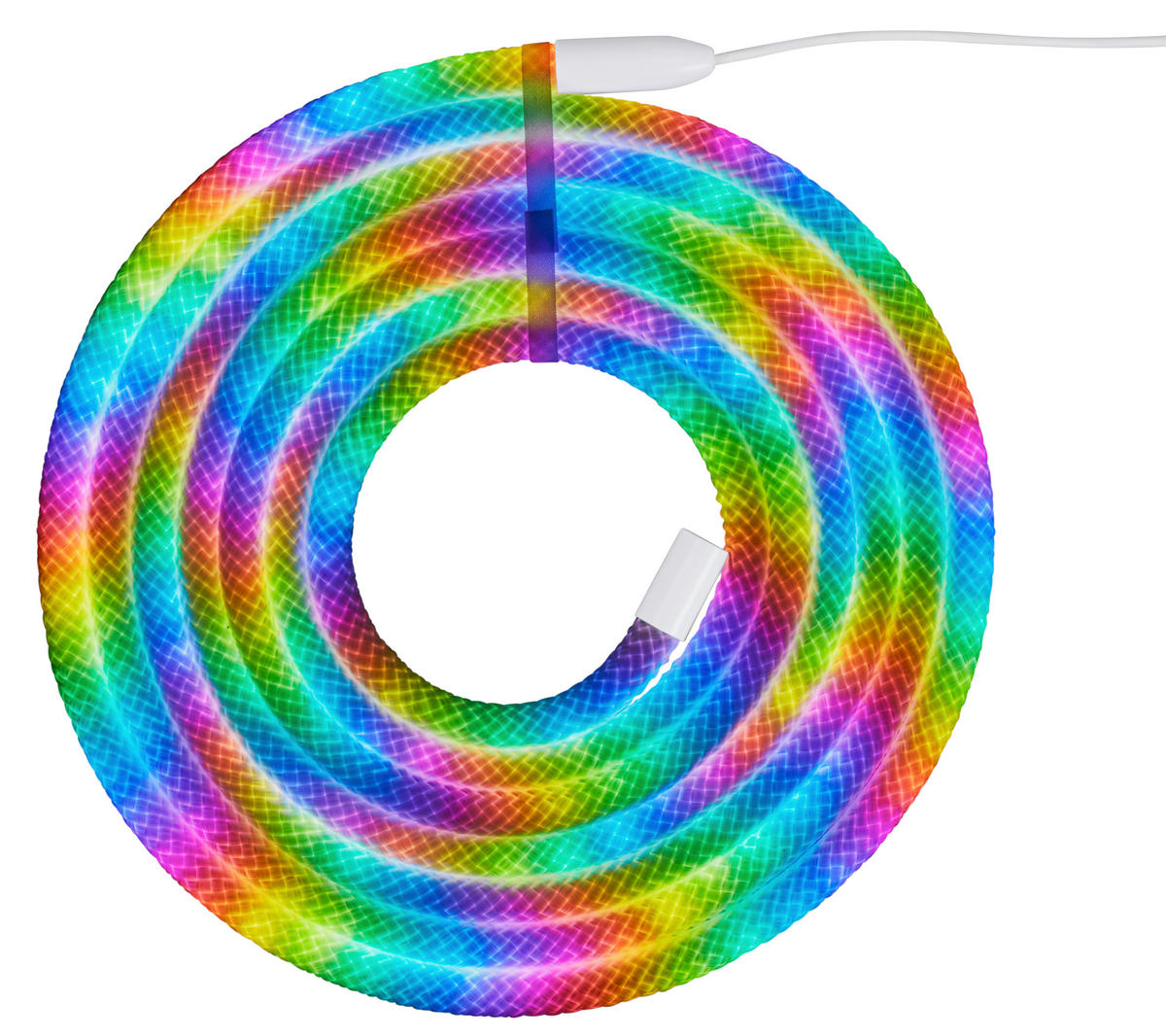 LICHTSCHLAUCH 500 cm  - Weiß, Trend, Kunststoff (500cm)