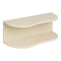 WANDREGAL  - Beige, KONVENTIONELL, Holzwerkstoff (17,5/44/18cm)