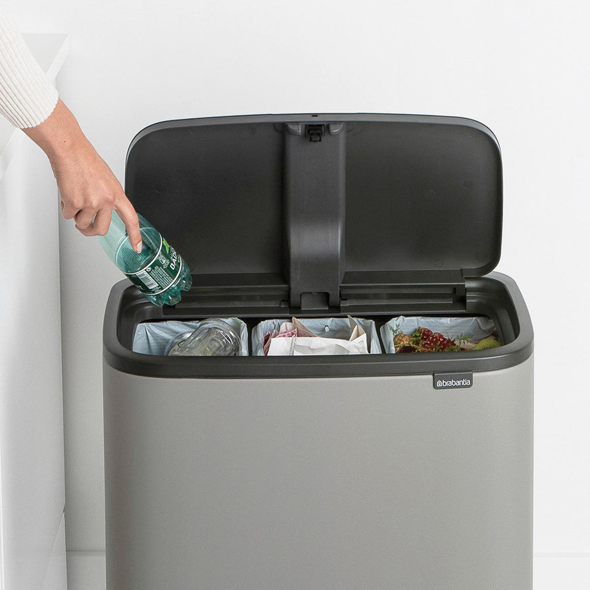 KANTA ZA SMEĆE  33 l   - siva, Osnovno, plastika (54/68/31.5cm) - Brabantia