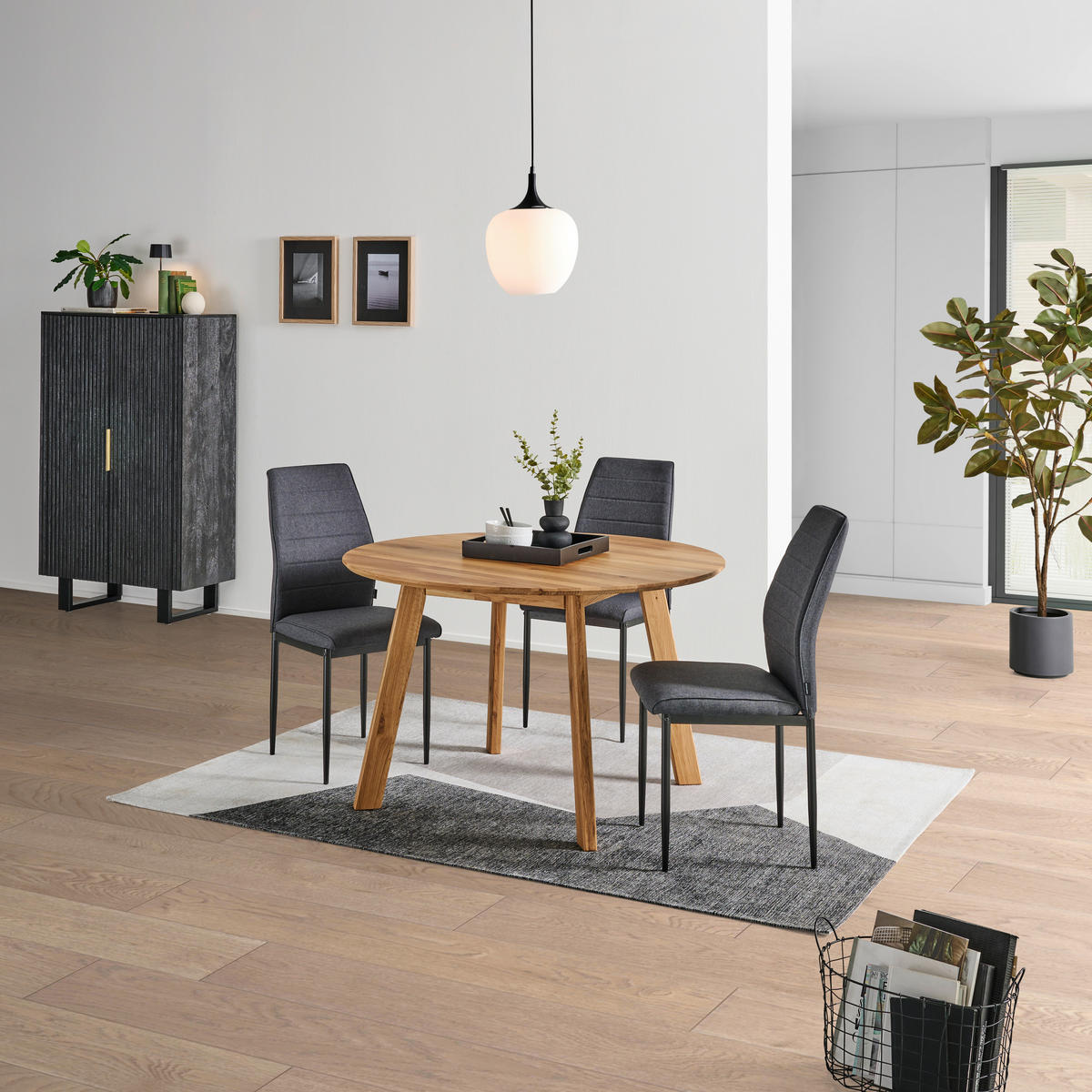 STOL ZA BLAGOVAONICU  divlji hrast  drvo      - divlji hrast, Natur, drvo (120/120/75cm) - Livetastic