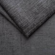 SCHLAFSOFA mit Liegefunktion, Rücken echt Chenille Graphitfarben - Schwarz/Graphitfarben, KONVENTIONELL, Holz/Textil (212/97/105cm) - Carryhome