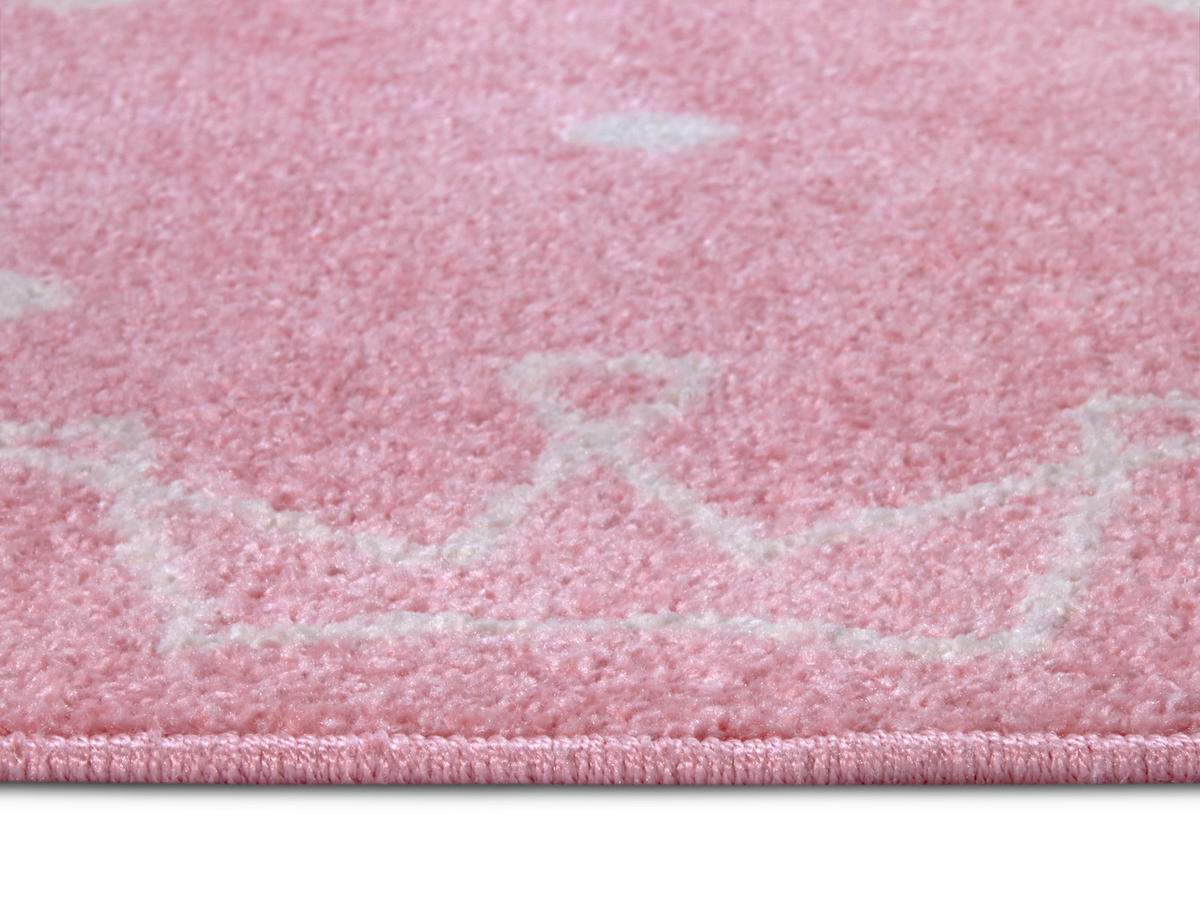 KINDERTEPPICH 160/235 cm Adventures  - Hellrosa, Design, Kunststoff/Textil (160/235cm)