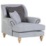 OHRENSESSEL in Textil Hellblau, Dunkelgrau - Eichefarben/Dunkelgrau, Design, Holz/Textil (115/103/128cm) - Carryhome OHRENSESSEL in Textil Hellblau, Dunkelgrau - Eichefarben/Dunkelgrau, Design, Holz/Textil (115/103/128cm) - Carryhome