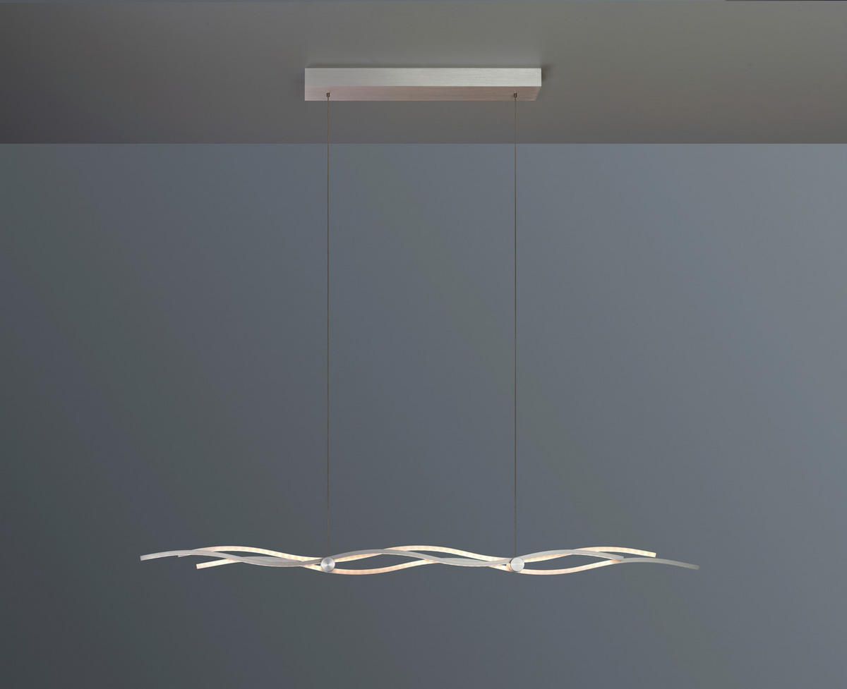LED-HÄNGELEUCHTE  - Design, Metall (120,0/max.165 cm/10,0cm)