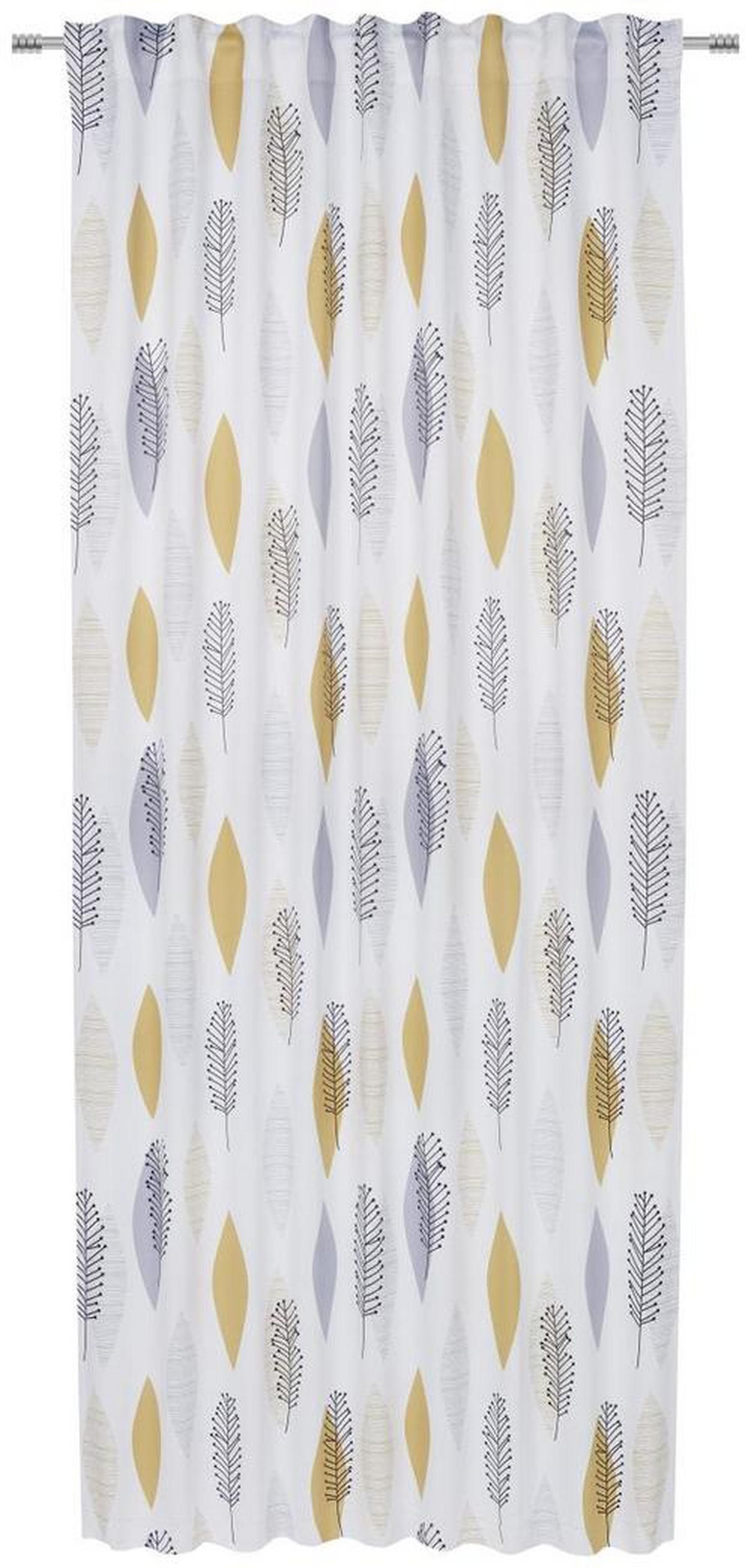 ZATEMŇOVACÍ ZÁVĚS, black-out (nepropouští světlo), 135/245 cm - žlutá, Konvenční, textil (135/245cm) - Esposa