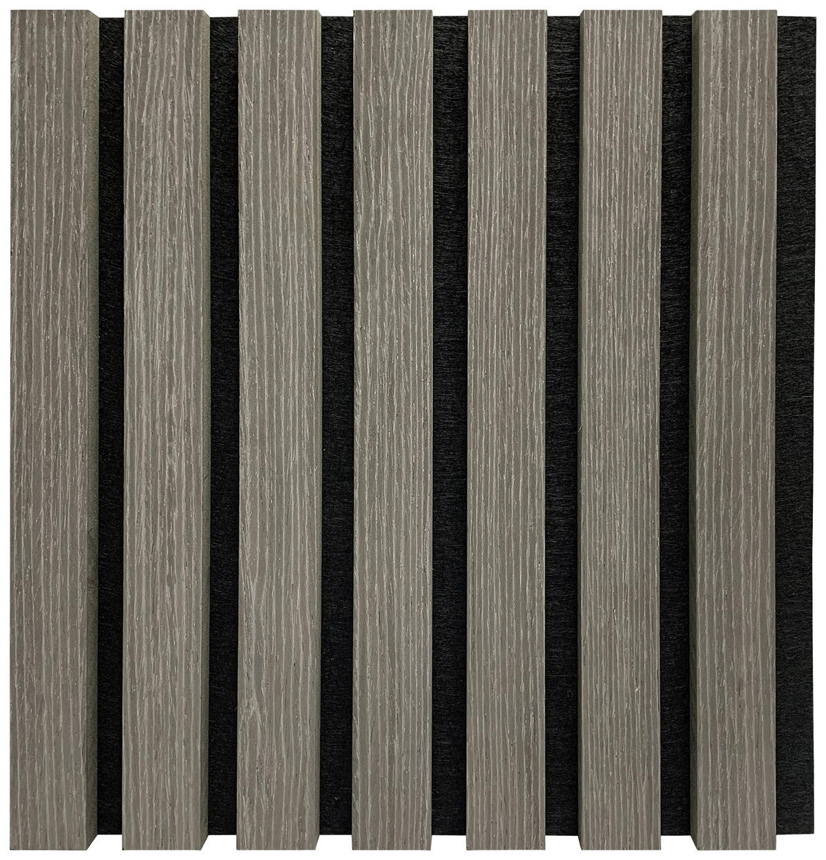 AKUSTICKÝ PANEL velikost: 52/104/2,2 cm - šedá/barvy dubu, Konvenční, dřevo/plast (52/104/2,2cm)