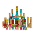 BAUSTEINE  - Multicolor, Basics, Holz (18/27.5cm) - My Baby Lou
