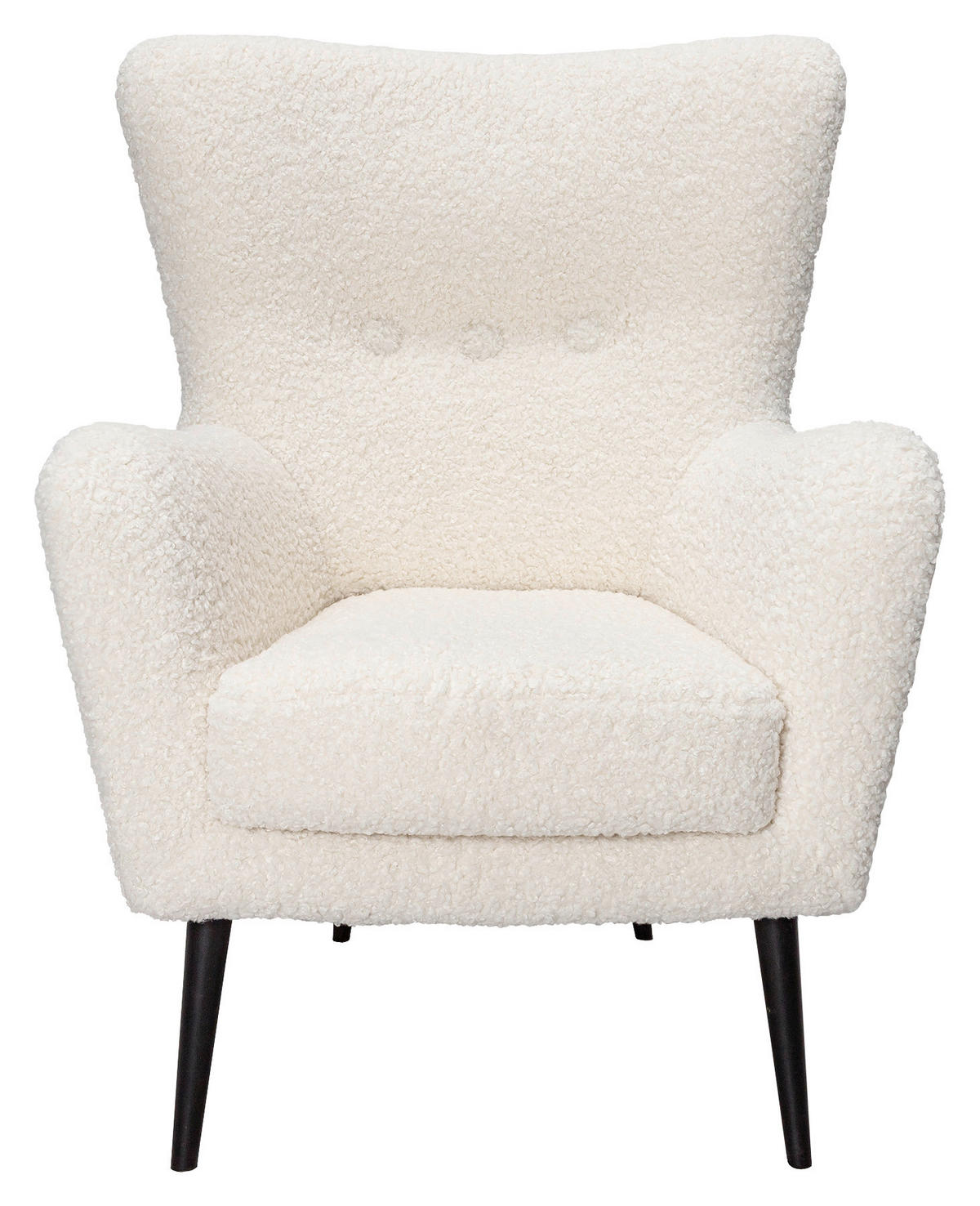 FÅTÖLJ i trä, textil svart, vit  - vit/svart, Design, trä/textil (79/100/86cm) - Best Price