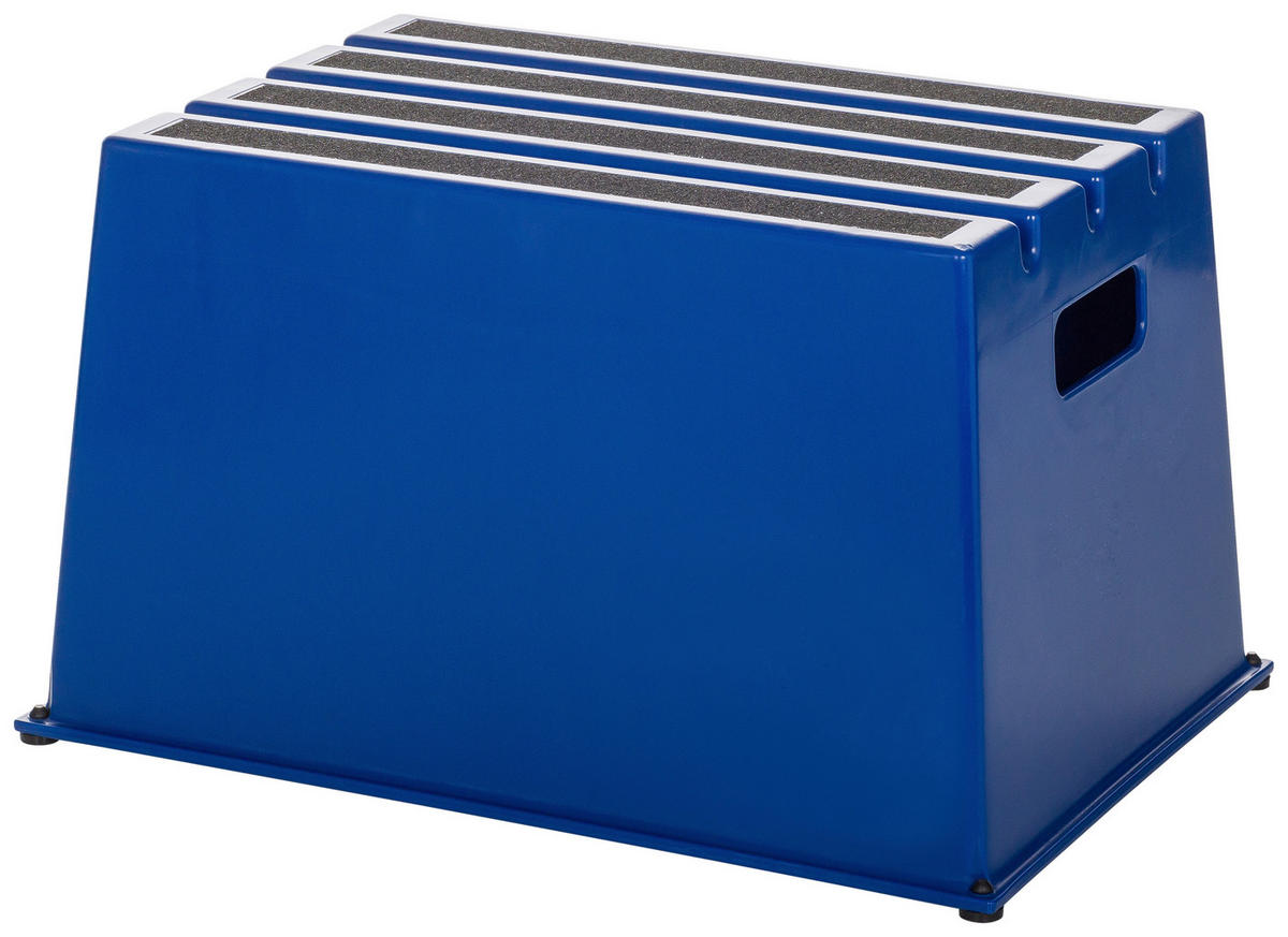 TRITTHOCKER  - Blau, Basics, Kunststoff (52,5/31/37,5cm) - MID.YOU