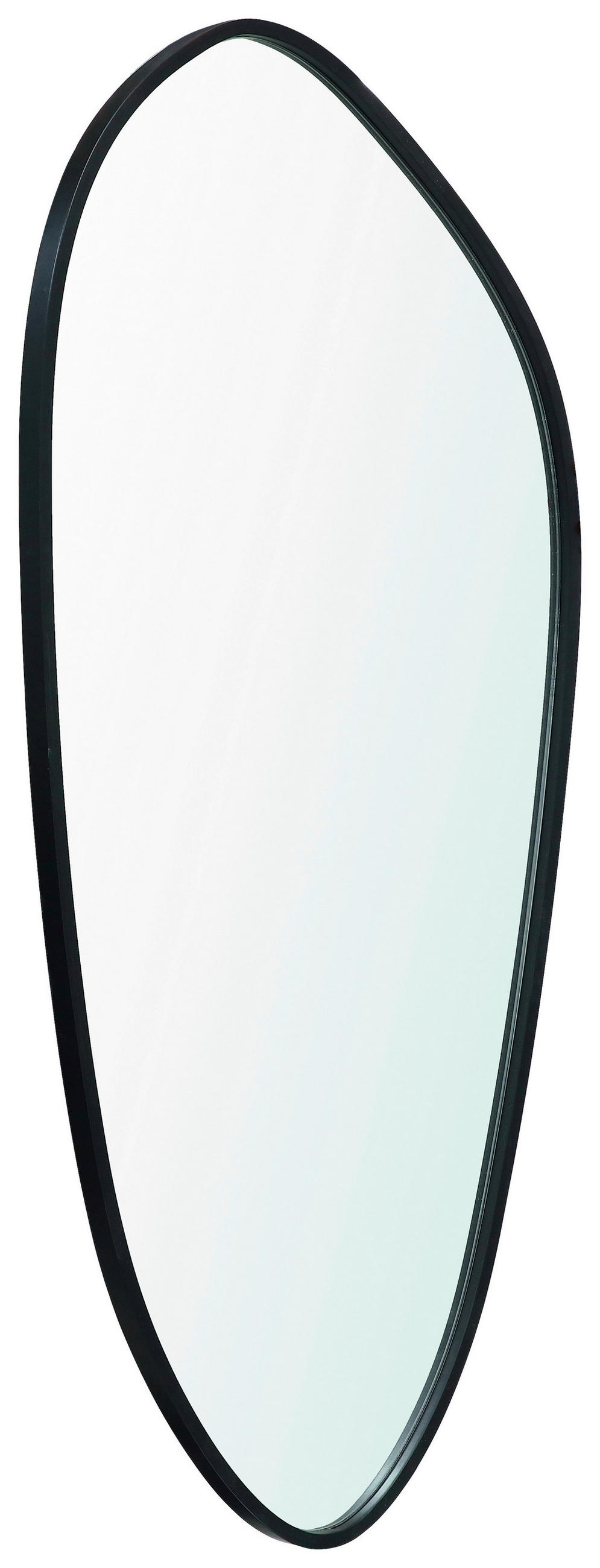 WANDSPIEGEL 125/58/3 cm  - Klar/Schwarz, Design, Glas/Holzwerkstoff (125/58/3cm) - MID.YOU