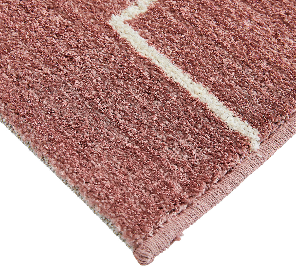 WEBTEPPICH 133/195 cm Rosa  - Rosa, Design, Textil (133/195cm) - Novel