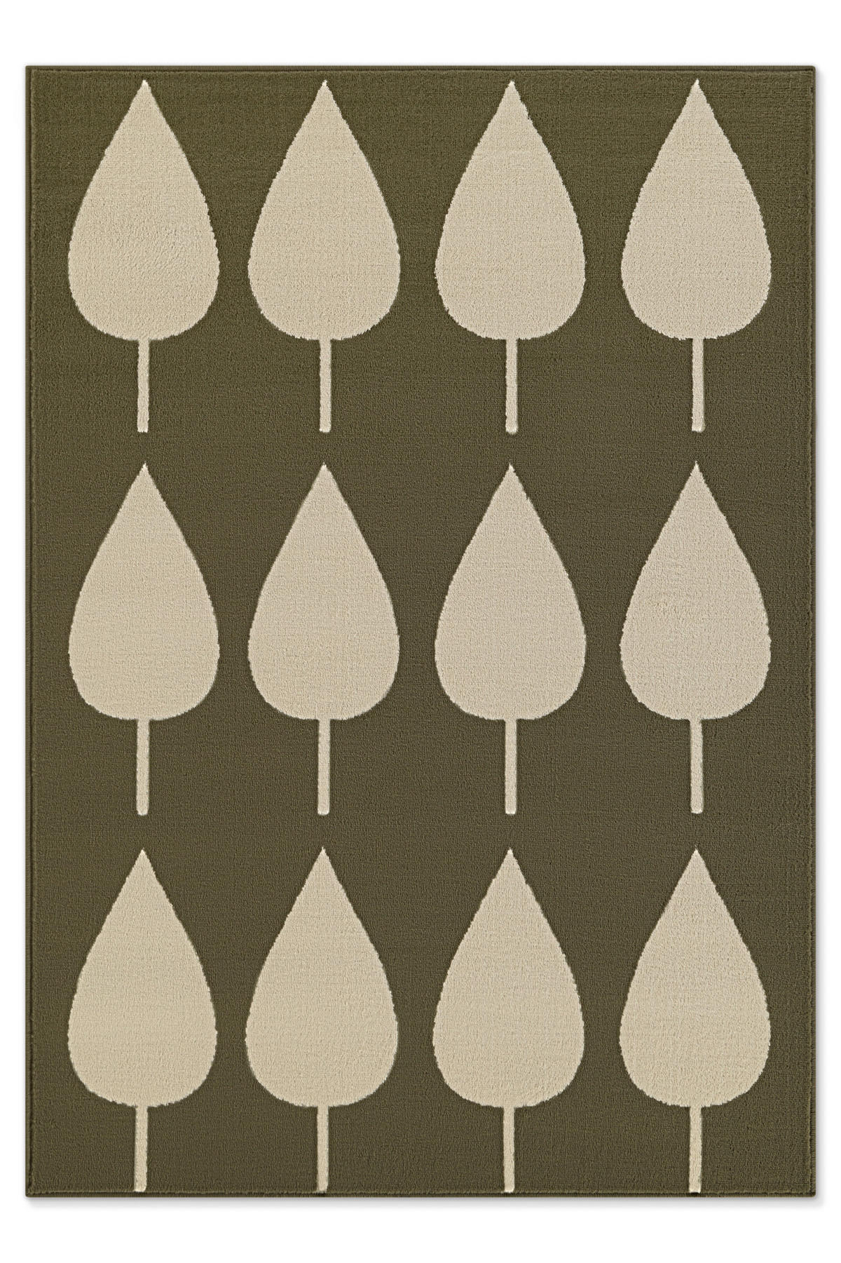 KINDERTEPPICH 120/170 cm Adventures  - Creme/Olivgrün, Design, Kunststoff/Textil (120/170cm)