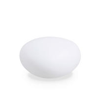 AUßENSTEHLEUCHTE 41/24,5/32 cm   - Weiß, KONVENTIONELL, Kunststoff (41/24,5/32cm) - Ideal Lux