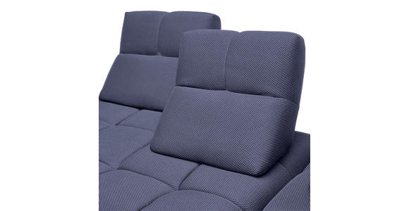 ECKSOFA in Struktur Violett 313/233 cm - Violett/Schwarz, Design, Kunststoff/Textil (313/233cm) - Emilio Belluti