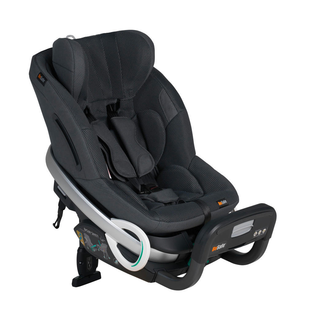 DJEČJA AUTOSJEDALICA STRETCH - crna, Basics, tekstil/plastika (10kg) - Besafe