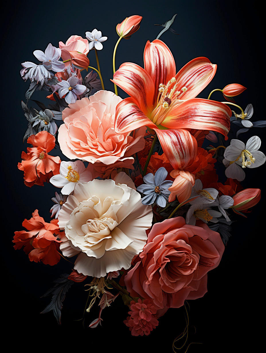 GLASBILD Blumen  - Multicolor, Basics, Glas (30/40/1,40cm) - Euroart