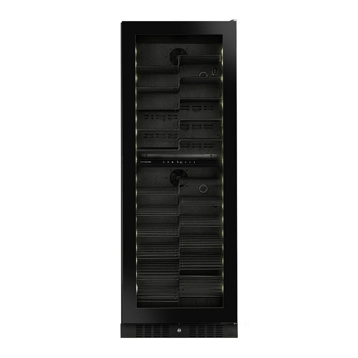 WEINKÜHLSCHRANK GALLERY  - Basics, Glas/Holz (65,5/183,5/70,0cm)