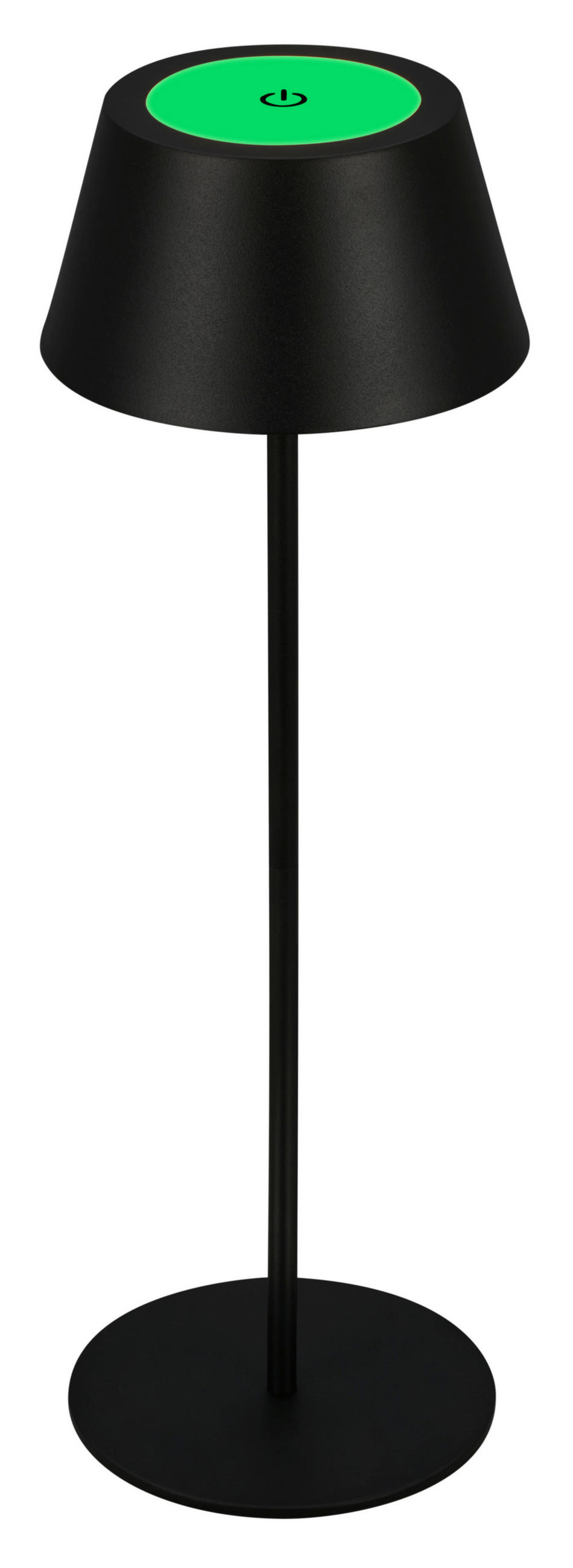 PUNJIVA STONA LAMPA - crna, Osnovno, metal (12,5/22-38,5cm)