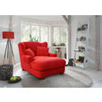 XXL-SESSEL - Rot, ROMANTIK / LANDHAUS, Holz/Textil (120/101/142cm) - Cantus
