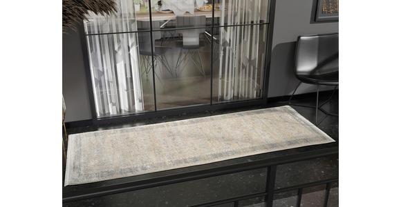 LÄUFER 80/250 cm Ascona  - Beige/Grau, KONVENTIONELL, Textil (80/250cm) - Dieter Knoll