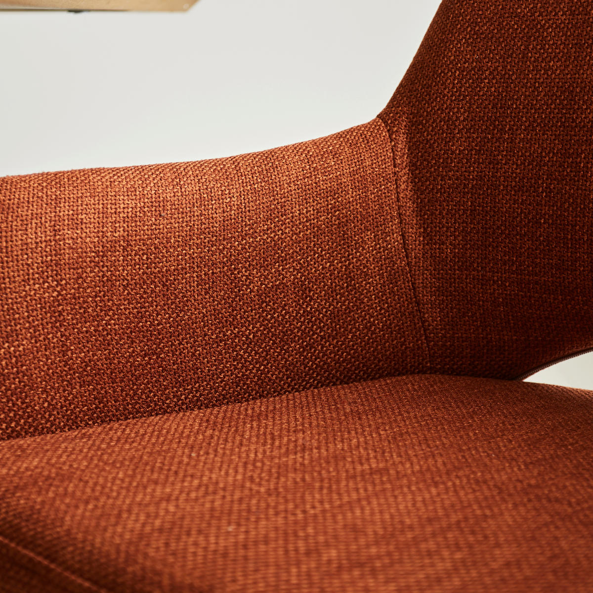ŽIDLE S PODRUČKAMI, tkaná látka, oranžová - oranžová/černá, Moderní, kov/textil (60/88/63,5cm) - MID.YOU